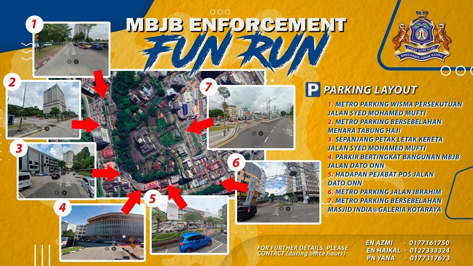 MBJB Enforcement Run @ Car Free Day